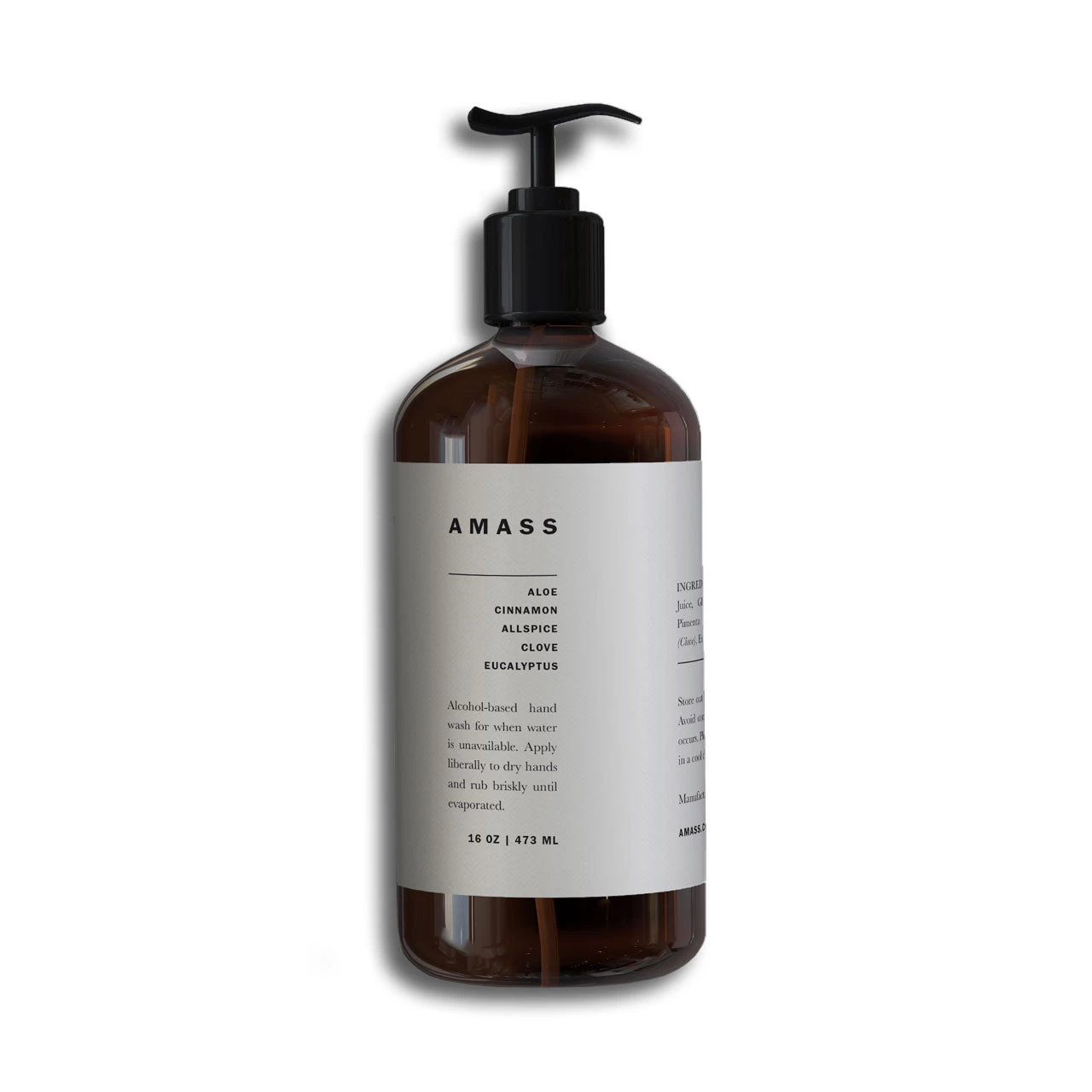 Amass Rinse-Free Hand Wash 3 Amass Rinse-Free Hand Wash