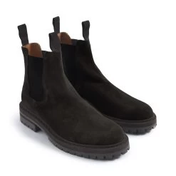 Common Projects Suede Chelsea Boots -Fashion Comprehensive common projects black suede chelsea boots 22