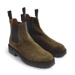 Common Projects Suede Chelsea Boots -Fashion Comprehensive common projects brown suede chelsea boots 22