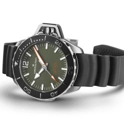 Hamilton Frogman 41mm Watch 8 Hamilton Frogman 41mm Watch -Fashion Comprehensive hamilton frogman auto khaki grey 23
