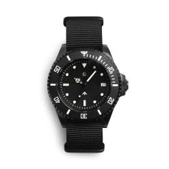 MWC Black Military Sub Watch