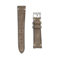 Grey Suede Watch Strap