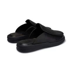Lusso Cloud Esto Slides -Fashion Comprehensive lusso cloud esto black leather slides 22
