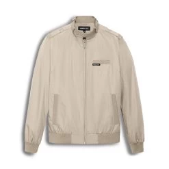 Members Only Classic Iconic Racer Jacket -Fashion Comprehensive members only iconic bomber tan 6