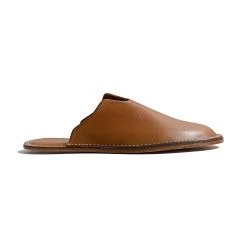 Mr. Grumpy Leather Slippers -Fashion Comprehensive mr grumpy tan slippers 6