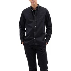 Norse Projects Anton Organic Flannel Shirt -Fashion Comprehensive norse projects anton brushed flannel black 23