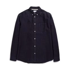 Norse Projects Anton Organic Flannel Shirt -Fashion Comprehensive norse projects anton brushed flannel dark navy 21