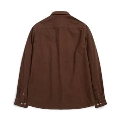 Norse Projects Anton Organic Flannel Shirt -Fashion Comprehensive norse projects anton brushed flannel rust brown 23