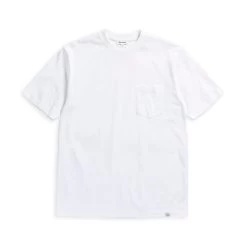 Norse Projects Johannes Standard Pocket Tee -Fashion Comprehensive norse projects johannes pocket tee dark white 21