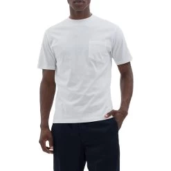 Norse Projects Johannes Standard Pocket Tee -Fashion Comprehensive norse projects johannes pocket tee dark white 23