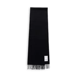 Norse Projects Moon Lambswool Scarf -Fashion Comprehensive norse projects lambswool scarf black 21