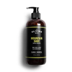 Olivina Natural Body Wash -Fashion Comprehensive olivina mountain sage 3