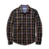 Outerknown True Black Plaid Blanket Shirt