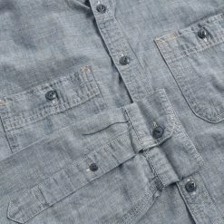 Outerknown Chambray Utility Shirt -Fashion Comprehensive outerknown utility chambray shirt 23