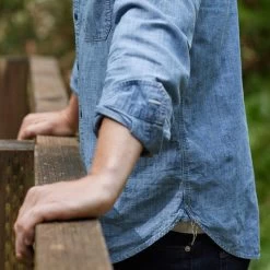 Outerknown Chambray Utility Shirt -Fashion Comprehensive outerknown utility chambray shirt 25