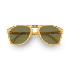 Persol Steve McQueen 714SM Opal Yellow Sunglasses