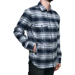 Rogue Territory Mohair Field Jacket -Fashion Comprehensive rogue territory blue flannel 34