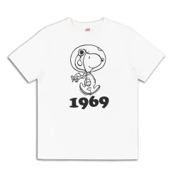 Snoopy 1969 Tee -Fashion Comprehensive snoopy moon tee 3