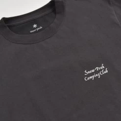 Snow Peak Camping Club T-Shirt 9 Snow Peak Camping Club T-Shirt -Fashion Comprehensive snowpeak camping club tshirt black 22