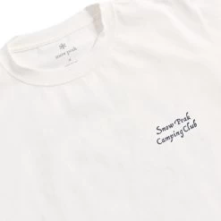 Snow Peak Camping Club T-Shirt 12 Snow Peak Camping Club T-Shirt -Fashion Comprehensive snowpeak camping club tshirt white 22