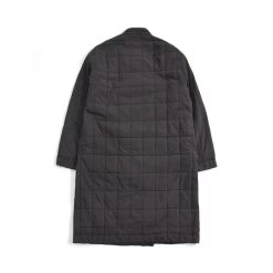 Snow Peak Upcycled Quilted Walking Coat -Fashion Comprehensive snowpeak upcycled cotton quilted coat grey 23