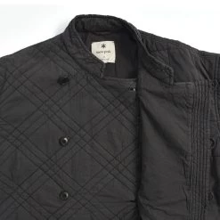 Snow Peak Upcycled Quilted Walking Coat -Fashion Comprehensive snowpeak upcycled cotton quilted coat grey 24