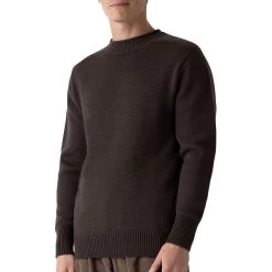 Sunspel Fisherman Jumper -Fashion Comprehensive sunspel english merino fisherman jumper coffee 22