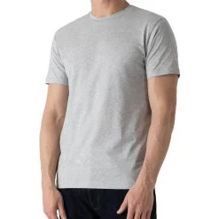 Sunspel Riviera T-Shirt -Fashion Comprehensive sunspel riviera shirt grey 44