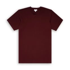 Sunspel Riviera T-Shirt -Fashion Comprehensive sunspel riviera shirt maroon red 21