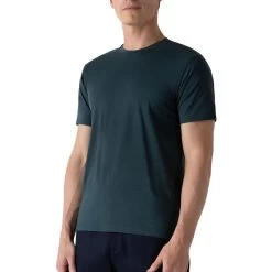 Sunspel Riviera T-Shirt -Fashion Comprehensive sunspel riviera shirt peacock 22