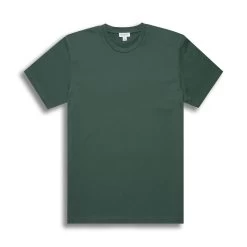 Sunspel Riviera T-Shirt -Fashion Comprehensive sunspel riviera tshirt green 4