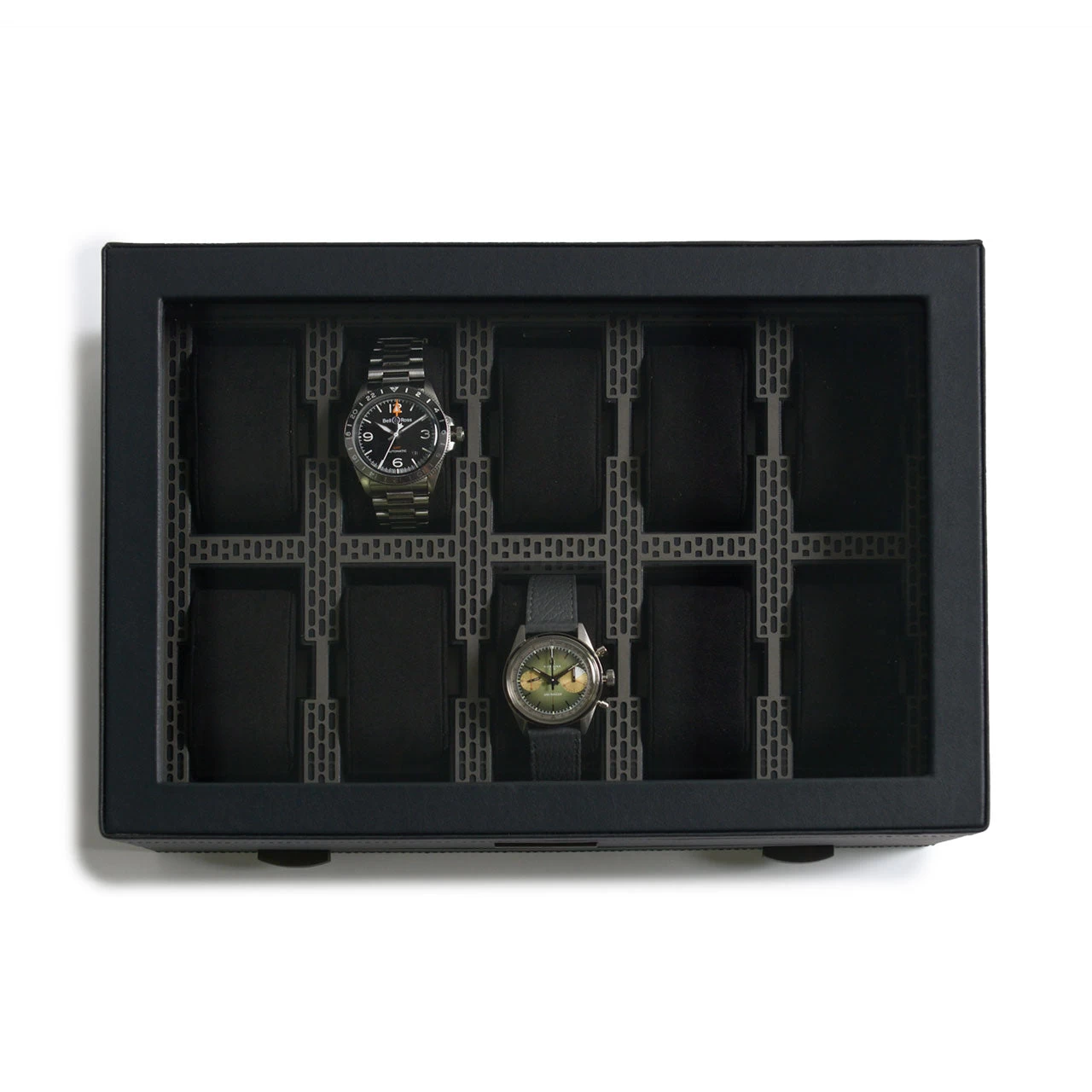 Wolf Axis 10 Piece Watch Box 3 Wolf Axis 10 Piece Watch Box