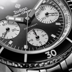 Zodiac Sea-Chron Chronograph -Fashion Comprehensive zodiac sea chron chronograph stainless steel 26