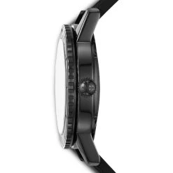 Zodiac Super Sea Wolf Ceramic Black Watch -Fashion Comprehensive zodiac super sea wolf stp rubber watch 23